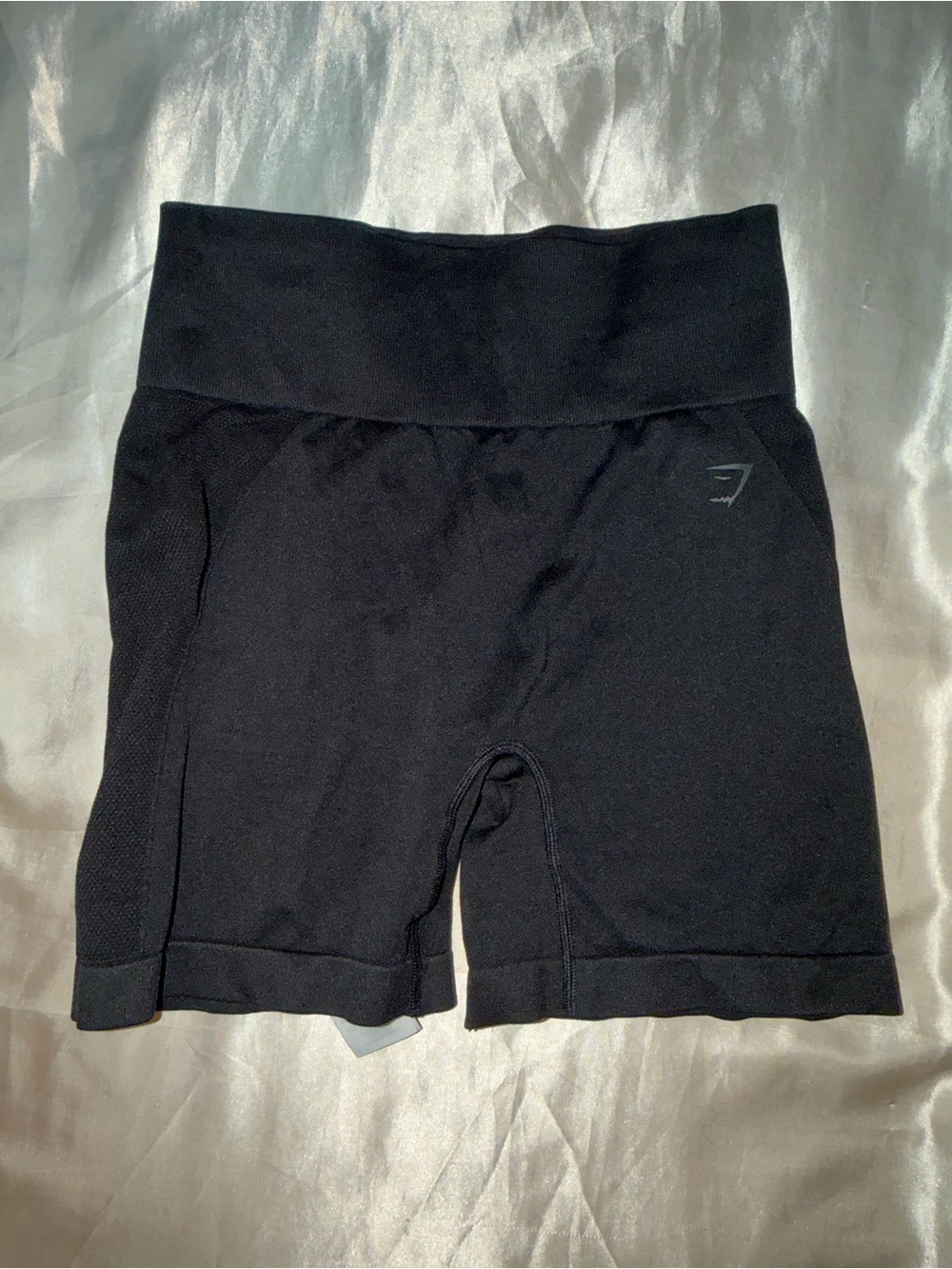 Gymshark Black High-Waist Seamless Bike Shorts